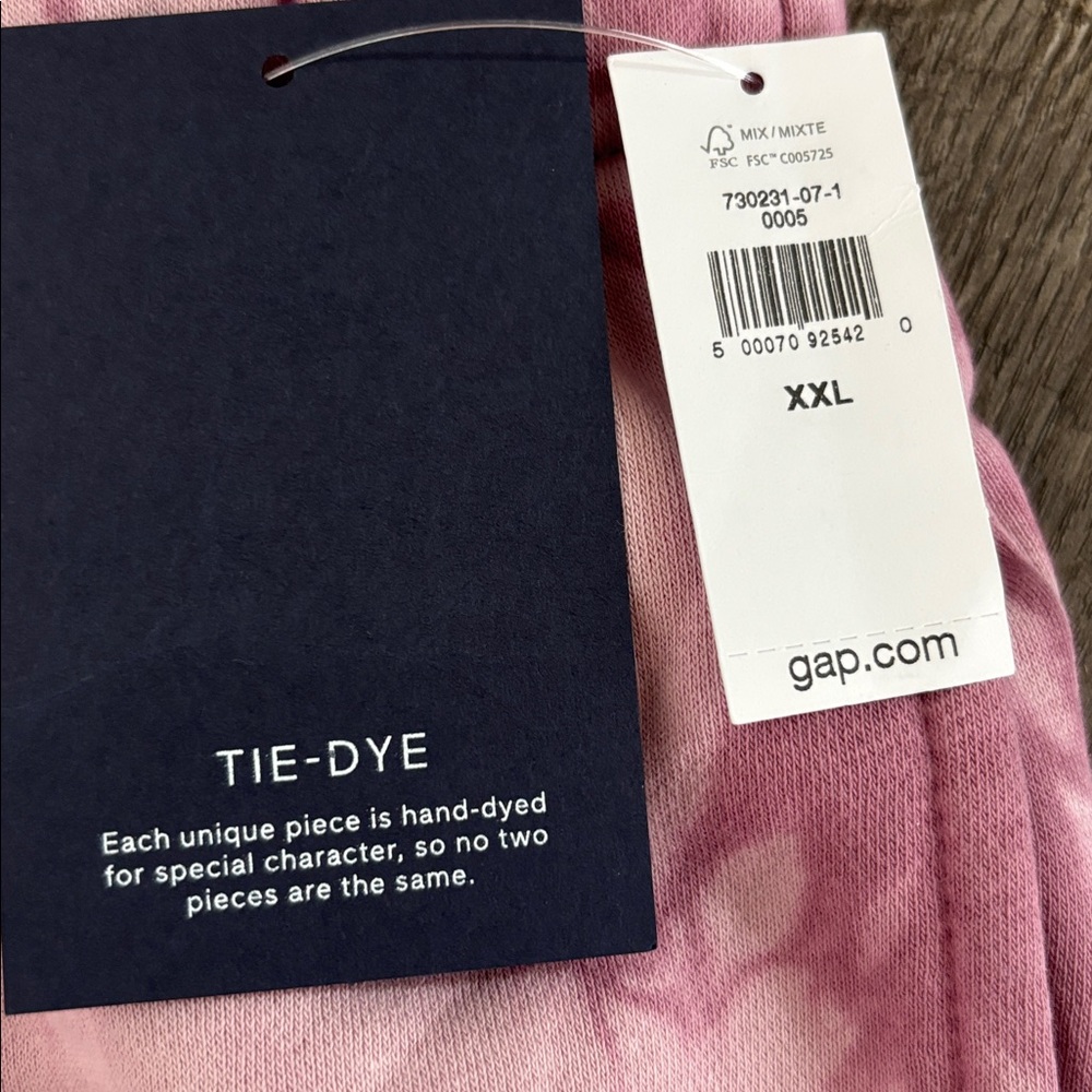 Gap Vintage Soft Classic Tie-Dye Joggers NWT - Picture 4 of 5